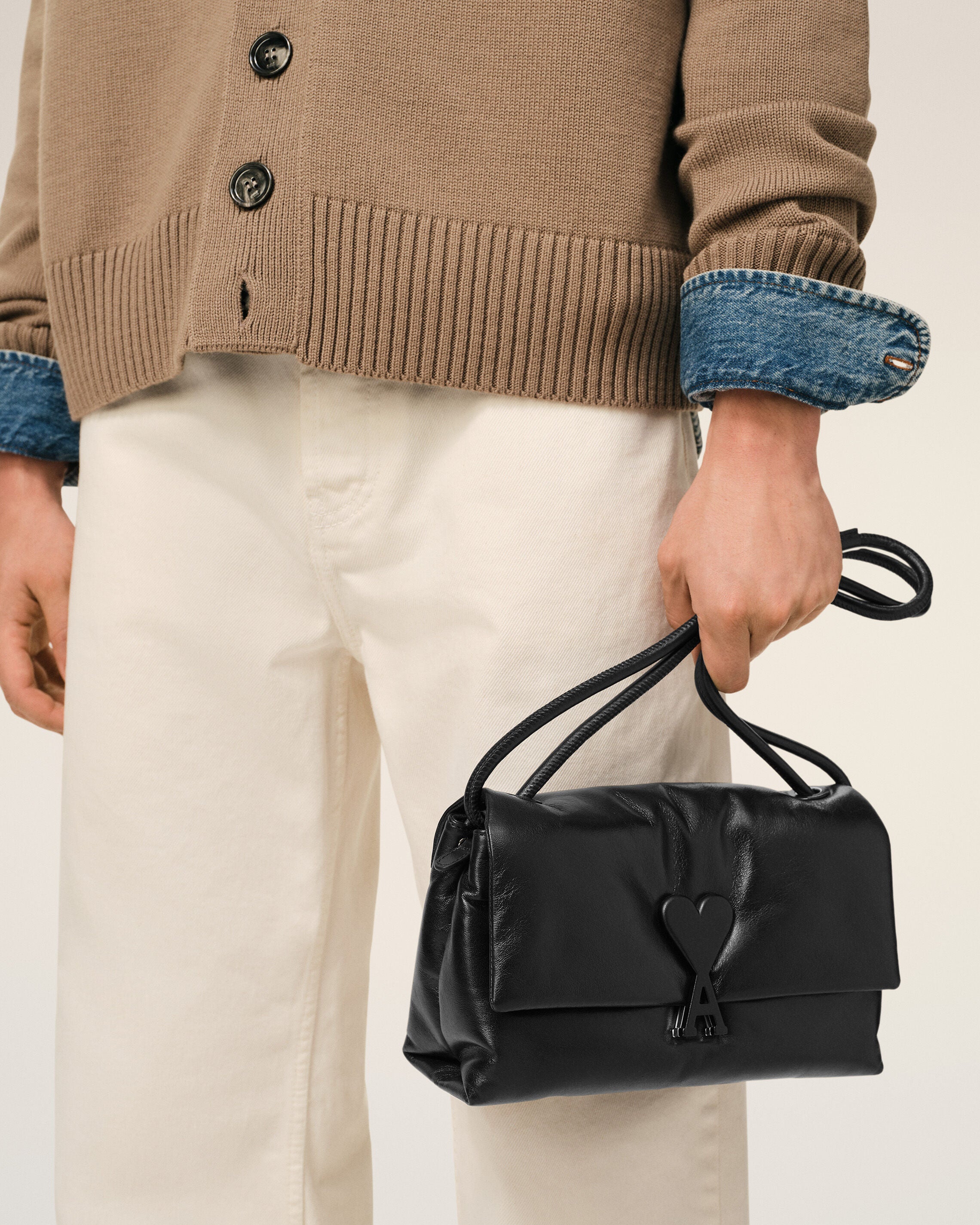 Bolso de Cuero Voulez-Vous | AMI PARIS US