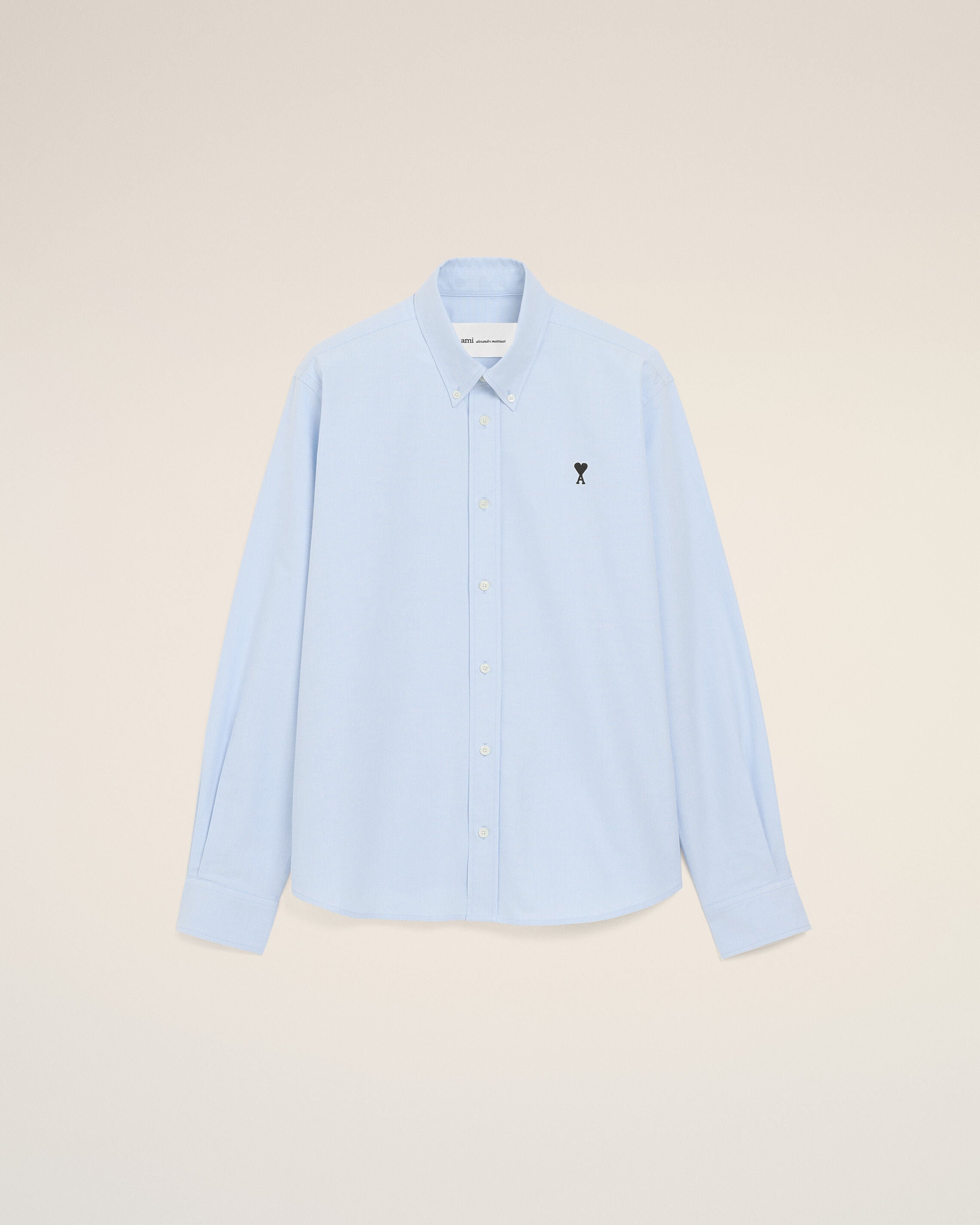 Camisa azul cielo de algodón botón a botón Ami De Coeur | AMI PARIS