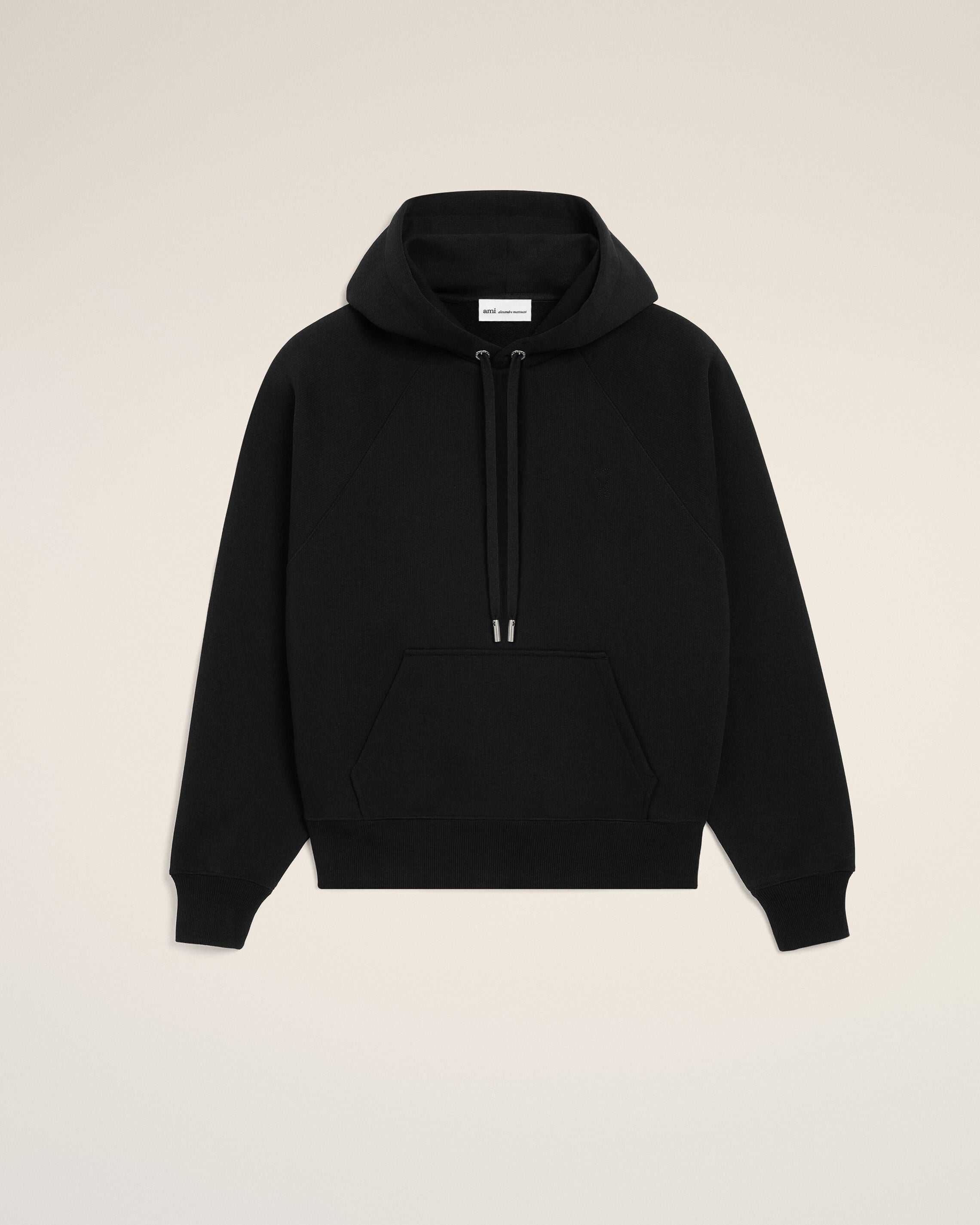 Sudadera Ami De Coeur de algodón negro | AMI PARIS
